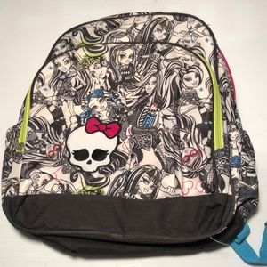 Monster high backpack